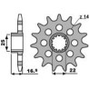 Piñón PBR acero estándar 2171 - 520 - motoscamaralweb.com