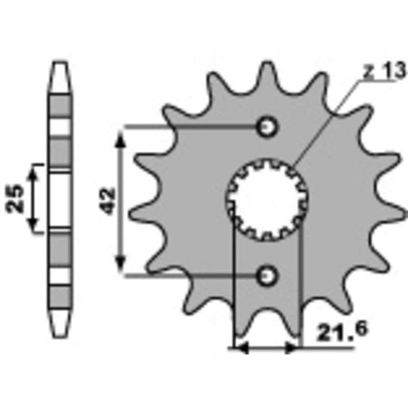 Piñón PBR acero estándar 513 - 530 - motoscamaralweb.com Piñón PBR acero estándar 513 - 530 - motoscamaralweb.com