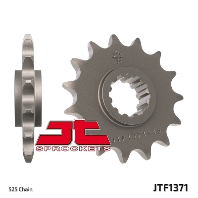 Piñon JT paso 525 acero 14 Dientes - motoscamaralweb.com