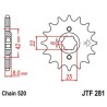 Piñon JT 281 de acero con 13 dientes - motoscamaralweb.com