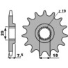 Piñón PBR acero estándar 340 - 520 - motoscamaralweb.com