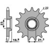 Piñón PBR acero estándar 443 - 520 - motoscamaralweb.com