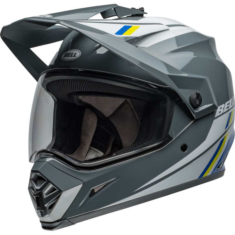 Casco BELL MX-9 Adventure MIPS - Alpine Gloss Charcoal/Silver - motoscamaralweb.com Casco BELL MX-9 Adventure MIPS - Alpine Gloss Charcoal/Silver - motoscamaralweb.com
