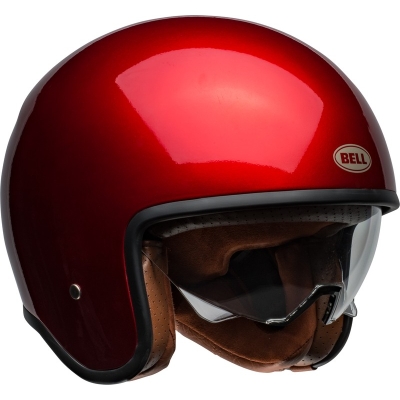 Casco BELL TX501 - Gloss Candy Red - motoscamaralweb.com