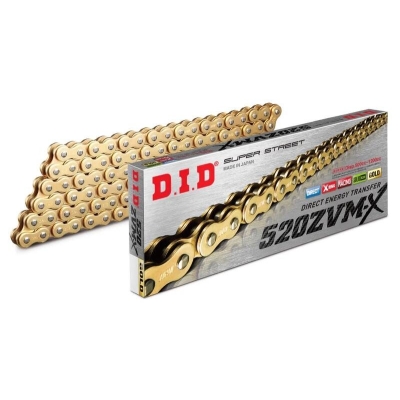 Kit cadena DID/PBR 520ZVM-X 15/48 super-reforzado - corona estándar - motoscamaralweb.com