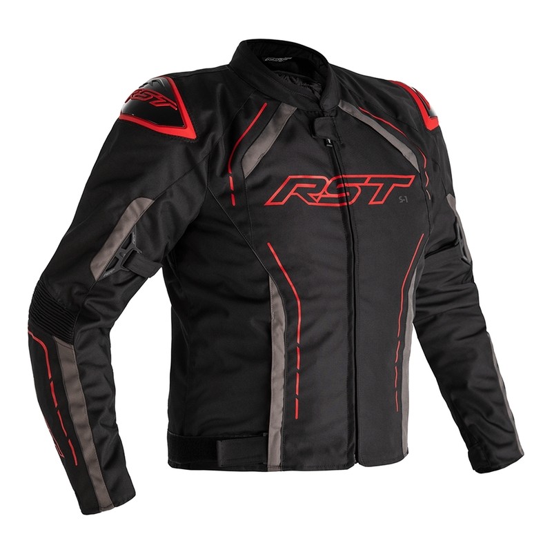 Chaqueta (Textil) RST S-1 Negro/Gris/Rojo. 52 EU/Talla M - motoscamaralweb.com Chaqueta (Textil) RST S-1 Negro/Gris/Rojo. 52 EU/Talla M - motoscamaralweb.com