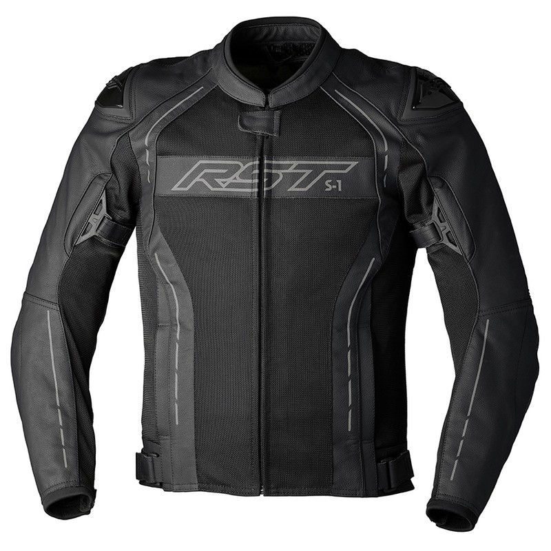 Chaqueta de cuero RST S-1 Mesh CE hombre - Negro - motoscamaralweb.com Chaqueta de cuero RST S-1 Mesh CE hombre - Negro - motoscamaralweb.com
