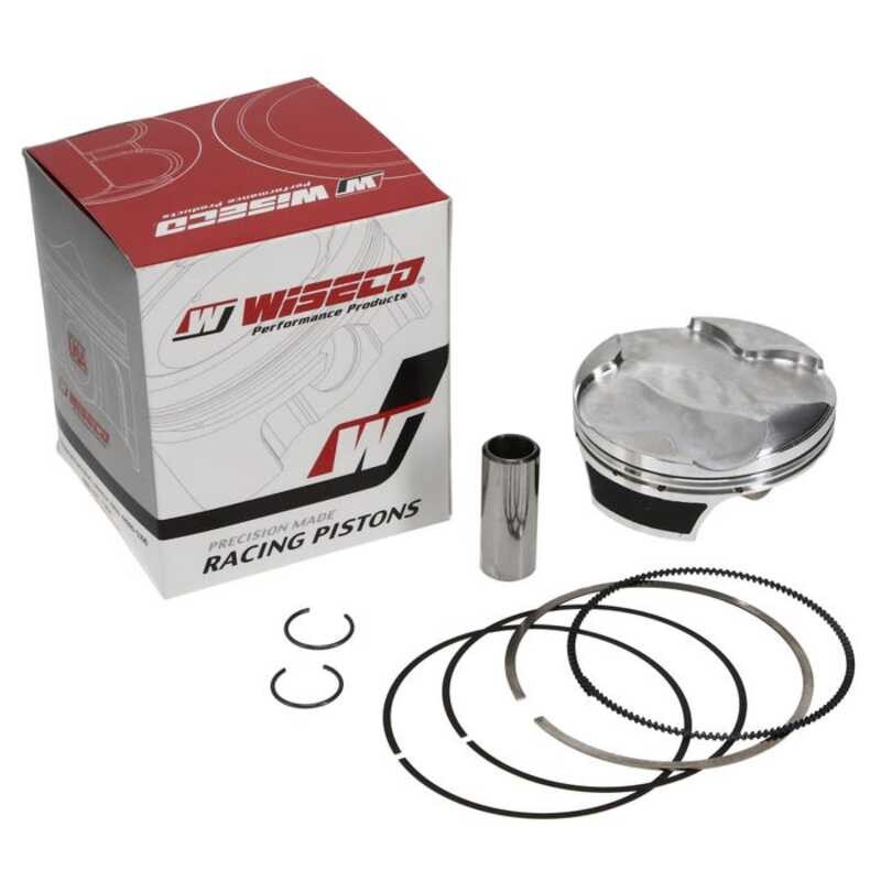Kit de pistón forjado WISECO 4T Forged Series - Ø77.96mm - motoscamaralweb.com Kit de pistón forjado WISECO 4T Forged Series - Ø77.96mm - motoscamaralweb.com