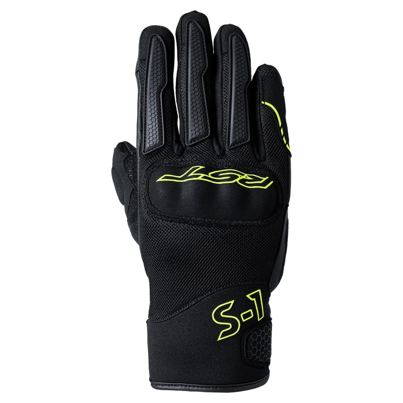 Guantes RST S-1 mesh hombre CE - Neon yellow - motoscamaralweb.com Guantes RST S-1 mesh hombre CE - Neon yellow - motoscamaralweb.com