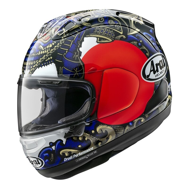 Casco ARAI RX-7V EVO SAMURAI - Multicolor - motoscamaralweb.com Casco ARAI RX-7V EVO SAMURAI - Multicolor - motoscamaralweb.com
