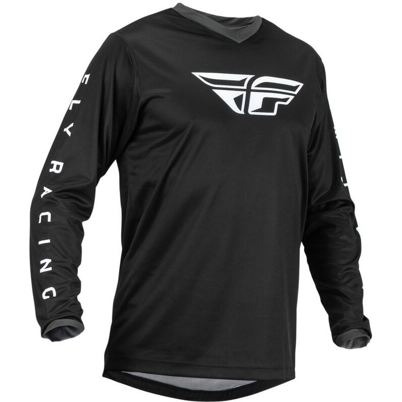 FLY RACING F-16 Jersey Black/White 2X - motoscamaralweb.com FLY RACING F-16 Jersey Black/White 2X - motoscamaralweb.com
