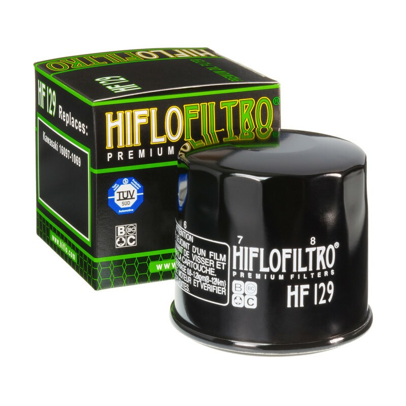 Filtro de aceite HIFLOFILTRO - HF129 - motoscamaralweb.com Filtro de aceite HIFLOFILTRO - HF129 - motoscamaralweb.com