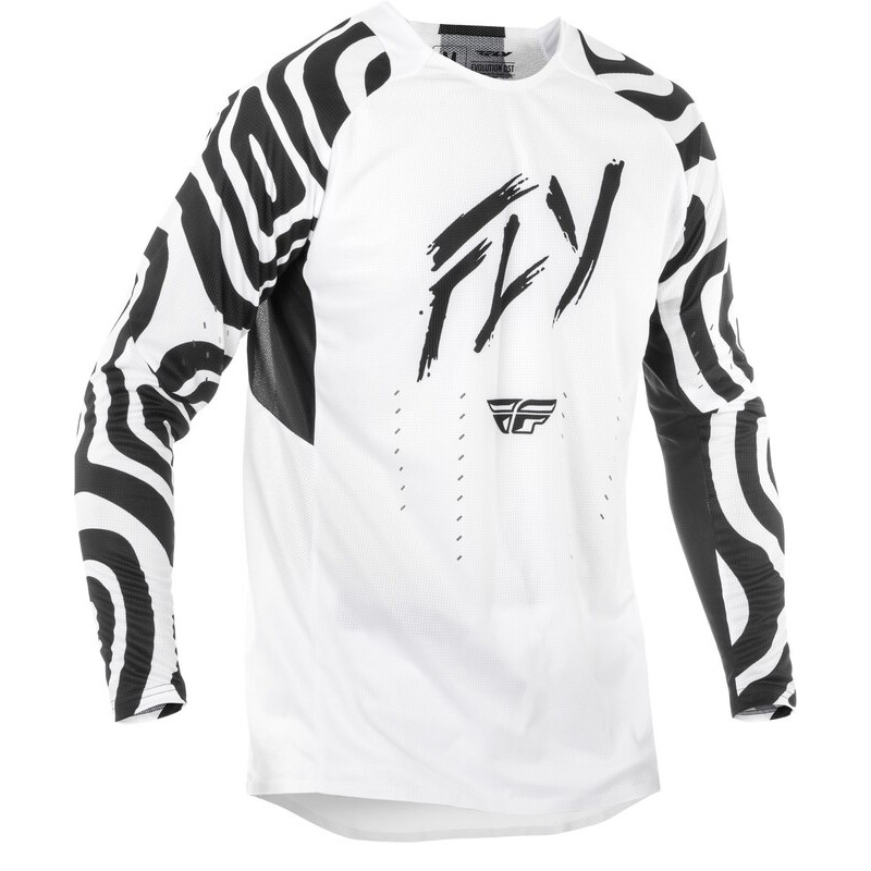 Camiseta FLY RACING Evolution DST L.E. Abyss - Blanco / Negro - motoscamaralweb.com Camiseta FLY RACING Evolution DST L.E. Abyss - Blanco / Negro - motoscamaralweb.com