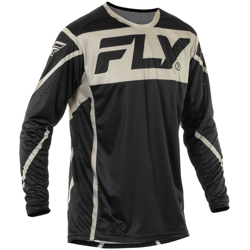 Camiseta FLY RACING Lite - Negro / Gris - motoscamaralweb.com Camiseta FLY RACING Lite - Negro / Gris - motoscamaralweb.com