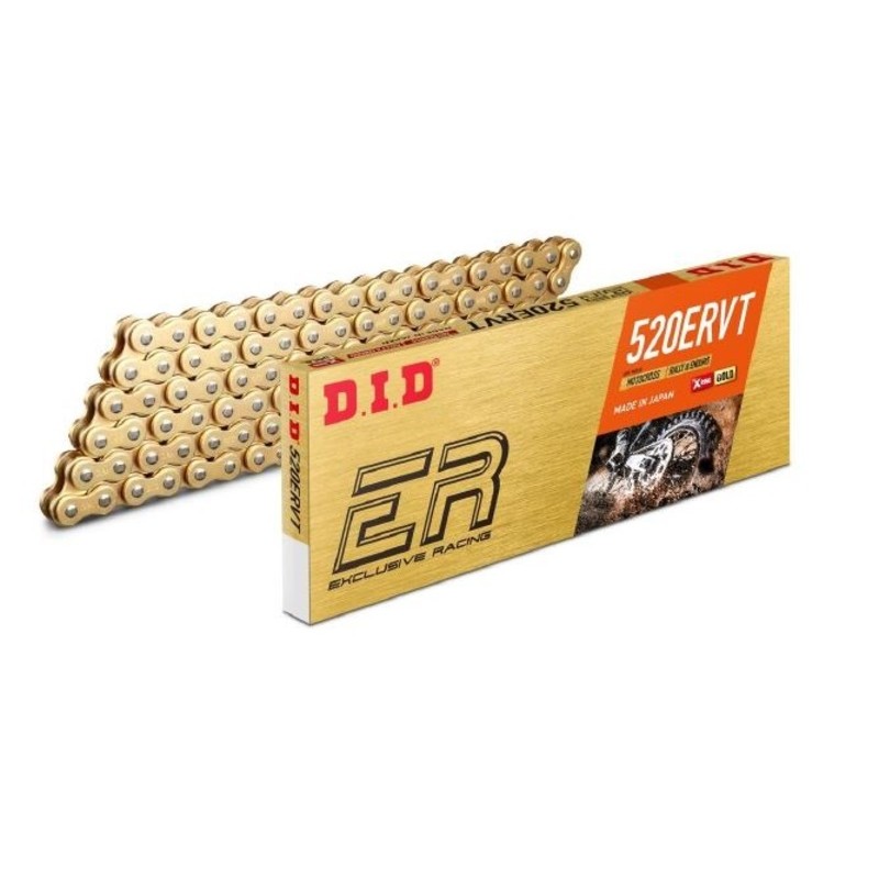 Cadena D.I.D 520ERVT X-Ring - Paso 520 - motoscamaralweb.com Cadena D.I.D 520ERVT X-Ring - Paso 520 - motoscamaralweb.com
