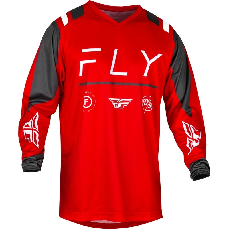 Camiseta FLY RACING F-16 - Rojo / Antracita / Blanco - motoscamaralweb.com Camiseta FLY RACING F-16 - Rojo / Antracita / Blanco - motoscamaralweb.com