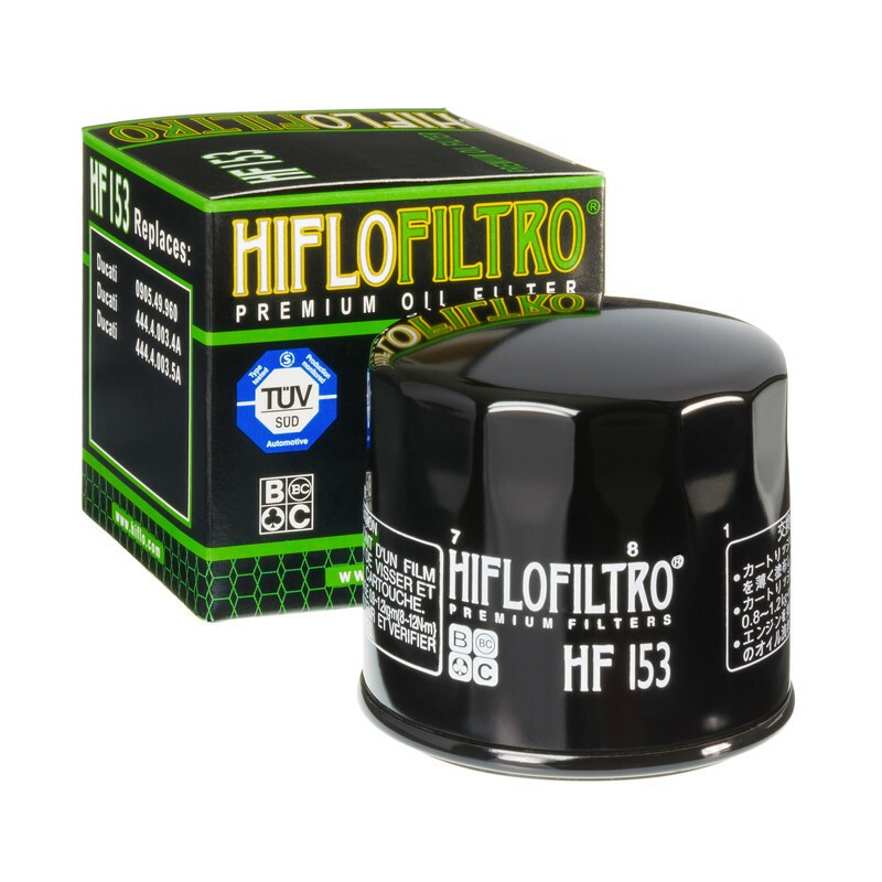 Filtro de aceite HIFLOFILTRO - HF153 - motoscamaralweb.com Filtro de aceite HIFLOFILTRO - HF153 - motoscamaralweb.com