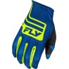 Guantes FLY RACING Lite L.E. Lancer - Navy / Hi-Vis - motoscamaralweb.com
