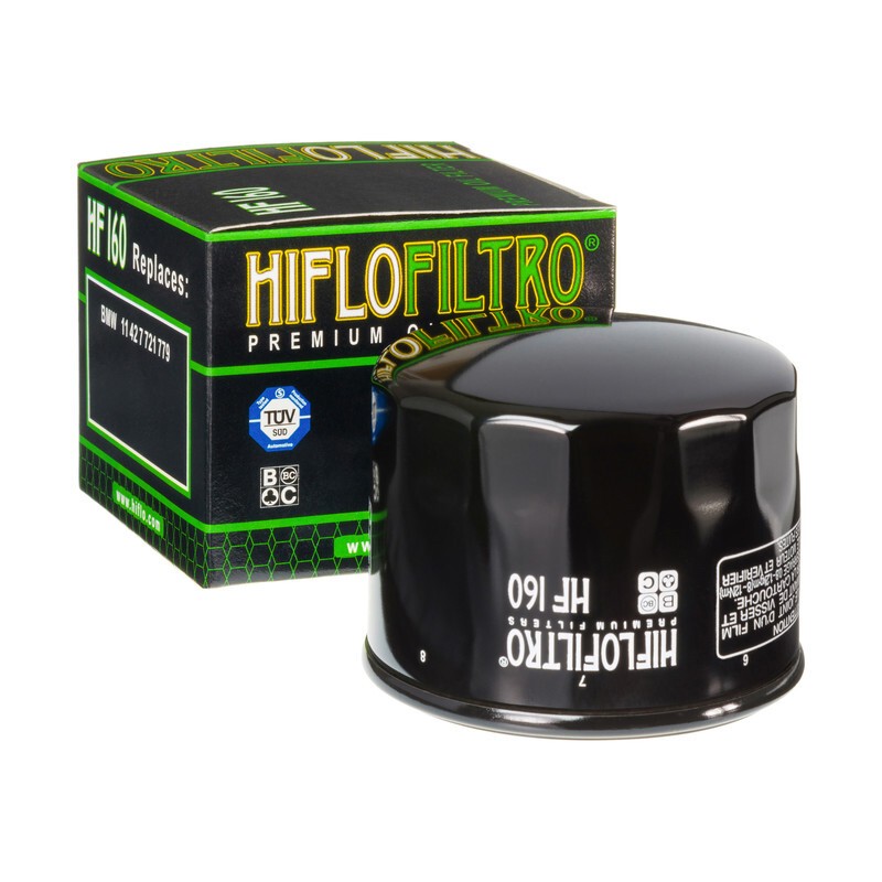 Filtro de aceite HIFLOFILTRO - HF160 - motoscamaralweb.com Filtro de aceite HIFLOFILTRO - HF160 - motoscamaralweb.com