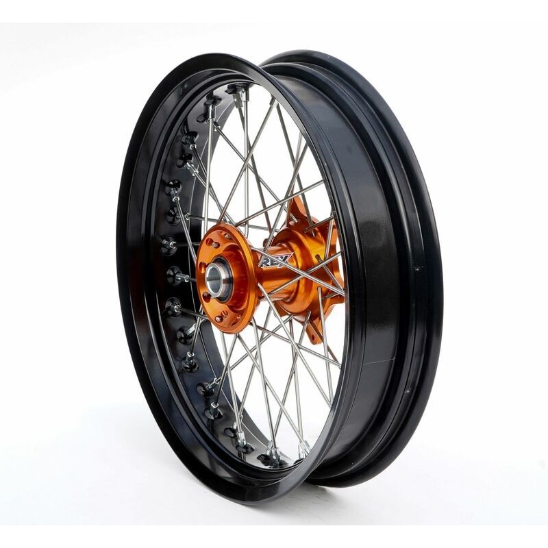 Rueda delantera completa RFX Race SM 17x3.50 - motoscamaralweb.com Rueda delantera completa RFX Race SM 17x3.50 - motoscamaralweb.com