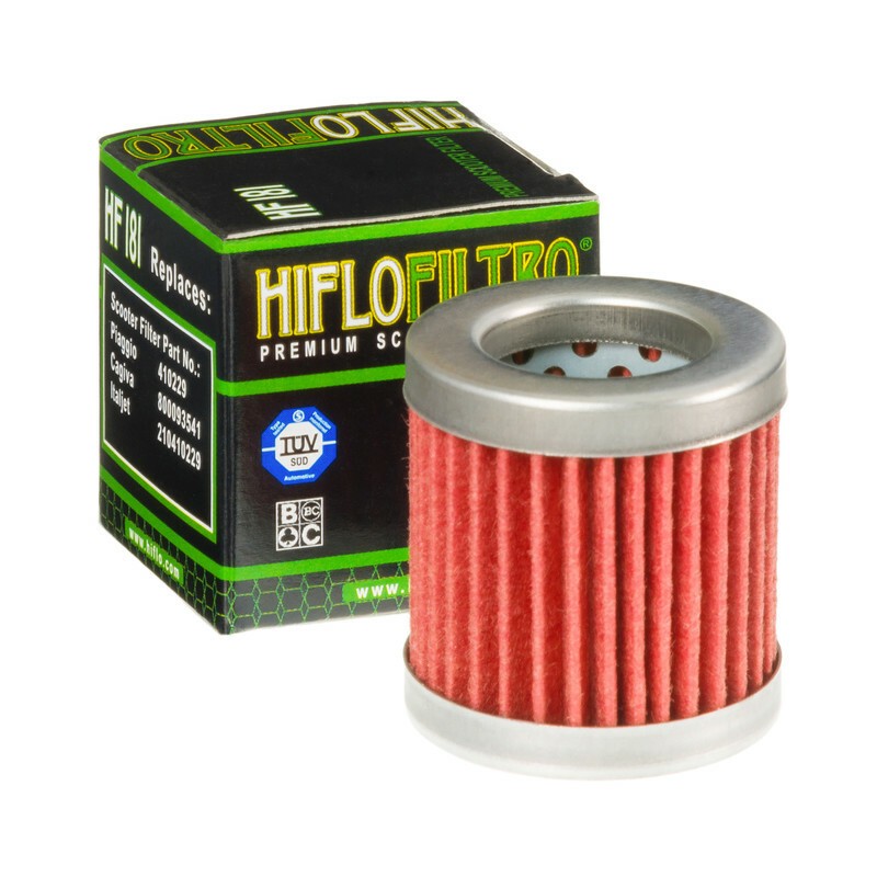 Filtro de aceite HIFLOFILTRO - HF181 - motoscamaralweb.com Filtro de aceite HIFLOFILTRO - HF181 - motoscamaralweb.com