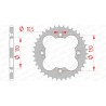 Corona AFAM acero estándar 10318 - Paso 520 - motoscamaralweb.com