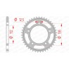 Corona AFAM acero estándar 10627 - Paso 520 - motoscamaralweb.com