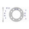 Corona AFAM aluminio ultraligera 11104 - Paso 420 - motoscamaralweb.com