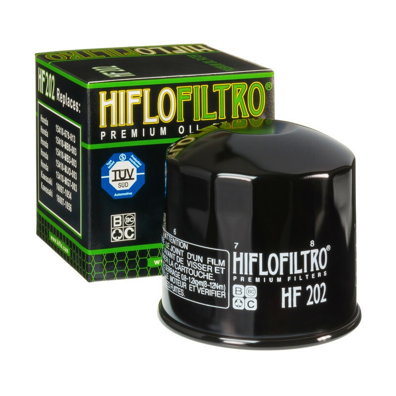 Filtro de aceite HIFLOFILTRO - HF202 - motoscamaralweb.com Filtro de aceite HIFLOFILTRO - HF202 - motoscamaralweb.com