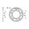 Corona AFAM aluminio 165801 - Paso 520 - motoscamaralweb.com