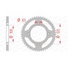Corona AFAM acero estándar 38101 - Paso 420 - motoscamaralweb.com