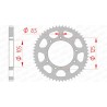 Corona AFAM acero estándar 47200 - Paso 428 - motoscamaralweb.com