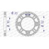 Corona AFAM aluminio ultraligera autolimpiable 72102 - Paso 428 - motoscamaralweb.com