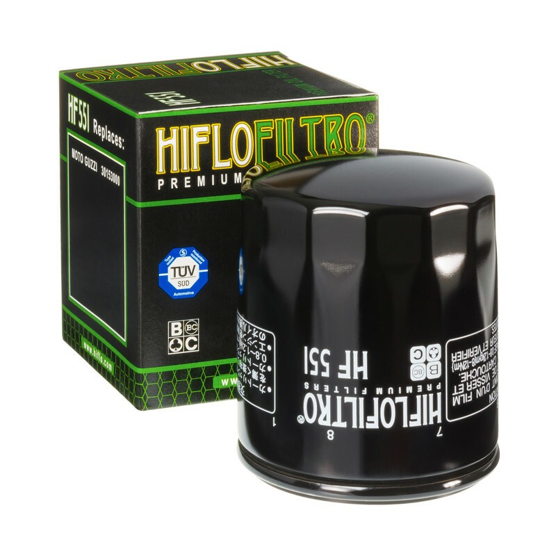 Filtro de aceite HIFLOFILTRO - HF551 - motoscamaralweb.com Filtro de aceite HIFLOFILTRO - HF551 - motoscamaralweb.com