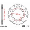 Corona JT SPROCKETS acero estándar 1132 - Paso 420 - motoscamaralweb.com