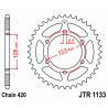 Corona JT SPROCKETS acero estándar 1133 - Paso 420 - motoscamaralweb.com
