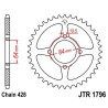 Corona JT 1796 de acero con 49 dientes - motoscamaralweb.com