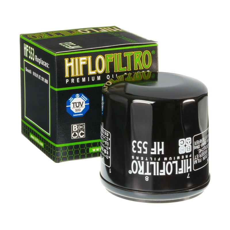 Filtro de aceite HIFLOFILTRO - HF553 - motoscamaralweb.com Filtro de aceite HIFLOFILTRO - HF553 - motoscamaralweb.com