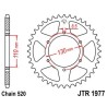 Corona JT 1977 de acero con 45 dientes - motoscamaralweb.com