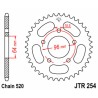 Corona JT SPROCKETS acero estándar 254 - Paso 520 - motoscamaralweb.com