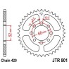 Corona JT 801 de acero con 34 dientes - motoscamaralweb.com