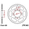 Corona JT 843 de acero con 48 dientes - motoscamaralweb.com