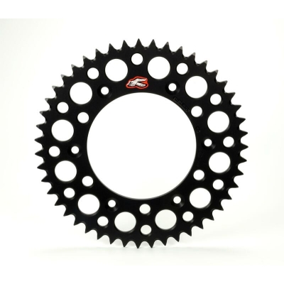 Corona RENTHAL aluminio ultraligera autolimpiable 154U - Paso 520 - motoscamaralweb.com