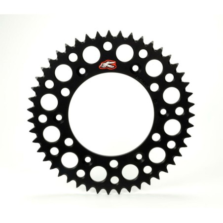 Corona RENTHAL aluminio ultraligera autolimpiable 154U - Paso 520 - motoscamaralweb.com