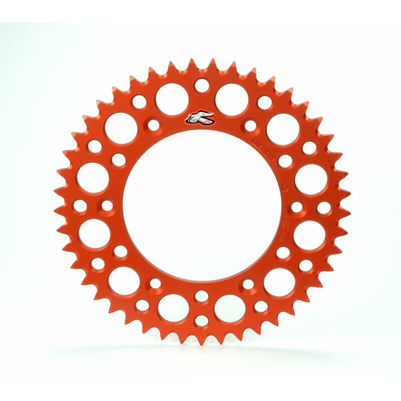 Corona RENTHAL aluminio ultraligera autolimpiable 224U - Paso 520 - motoscamaralweb.com Corona RENTHAL aluminio ultraligera autolimpiable 224U - Paso 520 - motoscamaralweb.com
