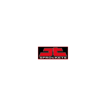 Corona JT 75 de aluminio negro 44 dientes – Paso 520 - motoscamaralweb.com