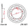 Corona JT SPROCKETS acero estándar 1877 - Paso 525 - motoscamaralweb.com