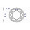 Corona AFAM aluminio ultraligera autolimpiable 15203 - Paso 520 - motoscamaralweb.com