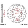 Corona JT 1334 de acero con 39 dientes - motoscamaralweb.com