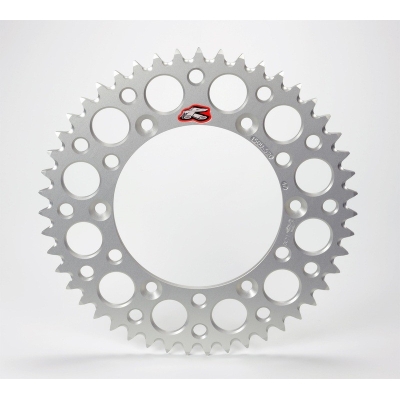 Corona RENTHAL aluminio ultraligera autolimpiable 121U - Paso 420 - motoscamaralweb.com